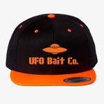 Black/Orange UFO BAIT CO. Snapback
