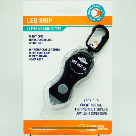 UFO BAIT CO. Boomerang SNIP Line Cutter with LED