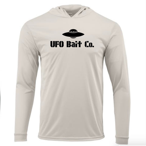 UFO BAIT CO. UPF 50+ Protective Hooded Sunshirt SAND