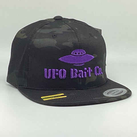 Unisex Basic UFO Shorts (Purple Camo)